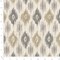 Natural Grey Abstract Global Linen Look Print Upholstery Fabric by The Yard - SKU: Weston Slate